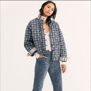 Free People sz S Mackenzie Bomber Jacket